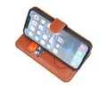 BAOHU KAIYUE - Luxe Portemonnee Hoesje - Pasjeshouder Telefoonhoesje - Wallet Case - Geschikt voor iPhone 12 mini - Bruin