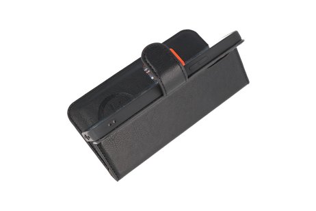 BAOHU KAIYUE - Luxe Portemonnee Hoesje - Pasjeshouder Telefoonhoesje - Wallet Case - Geschikt voor iPhone 12 - iPhone 12 Pro - Zwart