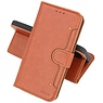 BAOHU KAIYUE - Luxe Portemonnee Hoesje iPhone 12 -12 Pro - Bruin