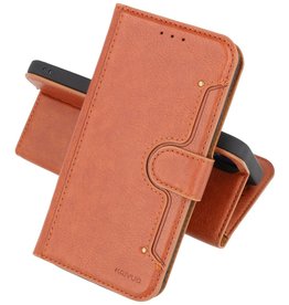 BAOHU KAIYUE - Luxe Portemonnee Hoesje Samsung Galaxy A31 - Bruin