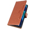 KAIYUE - Luxe Portemonnee Hoesje - Pasjeshouder Telefoonhoesje - Wallet Case - Geschikt voor Samsung Galaxy S20 FE - Bruin