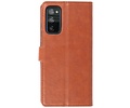 KAIYUE - Luxe Portemonnee Hoesje - Pasjeshouder Telefoonhoesje - Wallet Case - Geschikt voor Samsung Galaxy S20 FE - Bruin