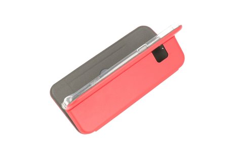 Slim Folio Case - Book Case Telefoonhoesje - Folio Flip Hoesje - Geschikt voor Samsung Galaxy S7 Edge - Rood