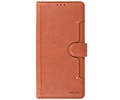 BAOHU KAIYUE - Luxe Portemonnee Hoesje - Pasjeshouder Telefoonhoesje - Wallet Case - Geschikt voor Samsung Galaxy S21 - Bruin