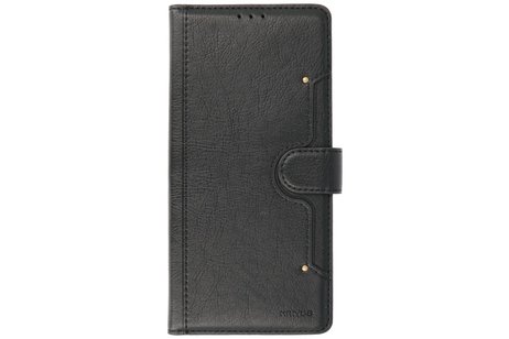 BAOHU KAIYUE - Luxe Portemonnee Hoesje - Pasjeshouder Telefoonhoesje - Wallet Case - Geschikt voor Samsung Galaxy S21 Plus - Zwart