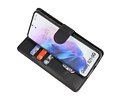 BAOHU Hoesje Geschikt voor de Samsung Galaxy S21 Plus - Kaarthouder Book Case Telefoonhoesje - Zwart