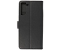 BAOHU Hoesje Geschikt voor de Samsung Galaxy S21 Plus - Kaarthouder Book Case Telefoonhoesje - Zwart