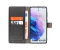 BAOHU KAIYUE - Luxe Portemonnee Hoesje - Pasjeshouder Telefoonhoesje - Wallet Case - Geschikt voor Samsung Galaxy S21 Plus - Zwart
