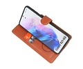 KAIYUE - Luxe Portemonnee Hoesje - Pasjeshouder Telefoonhoesje - Wallet Case - Geschikt voor Samsung Galaxy S21 Plus - Bruin