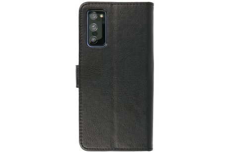 Hoesje Geschikt voor de Samsung Galaxy S20 FE - Kaarthouder Book Case Telefoonhoesje - Zwart