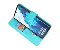 Hoesje Geschikt voor de Samsung Galaxy S20 FE - Kaarthouder Book Case Telefoonhoesje - Groen