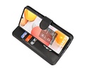 BAOHU Hoesje Geschikt voor Samsung Galaxy A42 5G - Kaarthouder Book Case Telefoonhoesje - Zwart