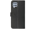 BAOHU Hoesje Geschikt voor Samsung Galaxy A42 5G - Kaarthouder Book Case Telefoonhoesje - Zwart