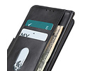 Zakelijke Book Case Telefoonhoesje - Portemonnee Hoesje - Pasjeshouder Wallet Case - Geschikt voor Samsung Galaxy A72 5G - Zwart