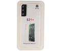 Schokbestendig Back Cover Hoesje - Shockproof Telefoonhoesje -  Geschikt voor Samsung Galaxy S21 Plus - Transparant