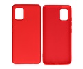 Hoesje Geschikt voor de Samsung Galaxy A51 5G - Fashion Color Backcover Telefoonhoesje - Rood