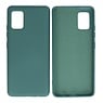 Samsung Galaxy A51 5G Hoesje Fashion Backcover Telefoonhoesje Donker Groen