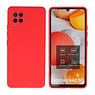 BAOHU Samsung Galaxy A42 5G Hoesje Fashion Backcover Telefoonhoesje Rood