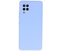 BAOHU Hoesje Geschikt voor de Samsung Galaxy A42 5G - Fashion Color Backcover Telefoonhoesje - Paars
