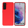 BAOHU Samsung Galaxy S21 Hoesje Fashion Backcover Telefoonhoesje Rood
