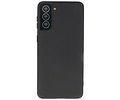 BAOHU Hoesje Geschikt voor de Samsung Galaxy S21 Plus - Fashion Color Backcover Telefoonhoesje - Zwart