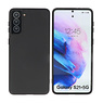 BAOHU Samsung Galaxy S21 Plus Hoesje Fashion Backcover Telefoonhoesje Zwart