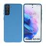 BAOHU Samsung Galaxy S21 Plus Hoesje Fashion Backcover Telefoonhoesje Navy
