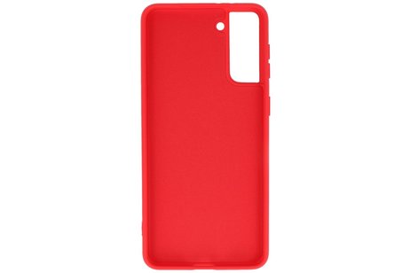 Samsung Galaxy S21 Plus Hoesje Fashion Backcover Telefoonhoesje Rood