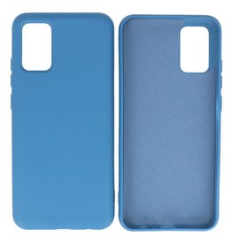 BAOHU Samsung Galaxy A02s Hoesje Fashion Backcover Telefoonhoesje Navy