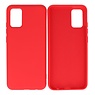 BAOHU Samsung Galaxy A02s Hoesje Fashion Backcover Telefoonhoesje Rood