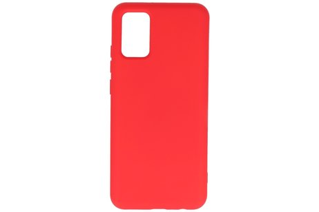 Samsung Galaxy A02s Hoesje Fashion Backcover Telefoonhoesje Rood