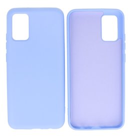 BAOHU Samsung Galaxy A02s Hoesje Fashion Backcover Telefoonhoesje Paars