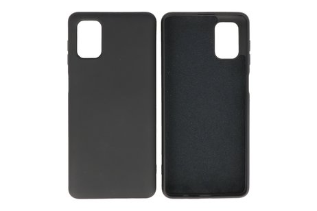 Samsung Galaxy M51 Hoesje Fashion Backcover Telefoonhoesje Zwart