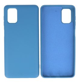 Samsung Galaxy M51 Hoesje Fashion Backcover Telefoonhoesje Navy