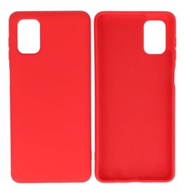 BAOHU Samsung Galaxy M51 Hoesje Fashion Backcover Telefoonhoesje Rood