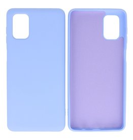 Samsung Galaxy M51 Hoesje Fashion Backcover Telefoonhoesje Paars