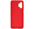 Hoesje Geschikt voor de Samsung Galaxy A32 5G - Fashion Color Backcover Telefoonhoesje - Rood