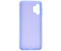 BAOHU Hoesje Geschikt voor de Samsung Galaxy A32 5G - Fashion Color Backcover Telefoonhoesje - Paars
