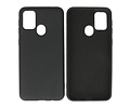 BAOHU Hoesje Geschikt voor de Samsung Galaxy M21 & Galaxy M21s  - Fashion Color Backcover Telefoonhoesje - Zwart