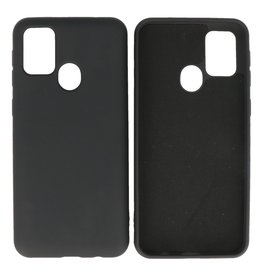 BAOHU Samsung Galaxy M21 & Galaxy M21s Hoesje Fashion Backcover Telefoonhoesje Zwart