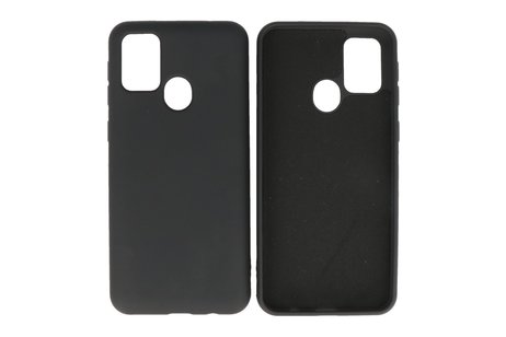 Samsung Galaxy M21 & Galaxy M21s Hoesje Fashion Backcover Telefoonhoesje Zwart