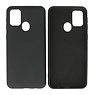 BAOHU Samsung Galaxy M21 & Galaxy M21s Hoesje Fashion Backcover Telefoonhoesje Zwart