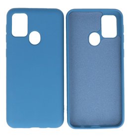 BAOHU Samsung Galaxy M21 & Galaxy M21s Hoesje Fashion Backcover Telefoonhoesje Navy