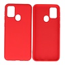 BAOHU Samsung Galaxy M21 & Galaxy M21s Hoesje Fashion Backcover Telefoonhoesje Rood