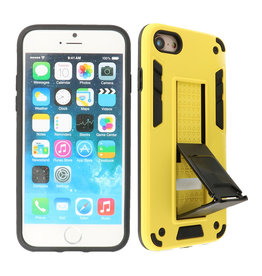 BAOHU Stand Hardcase Backcover iPhone SE 2020 / 8 / 7 Geel