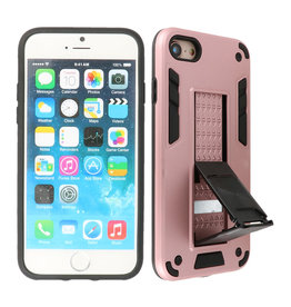 BAOHU Stand Hardcase Backcover iPhone SE 2020 / 8 / 7 Roze
