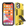 Stand Hardcase Backcover iPhone 11 Pro Geel