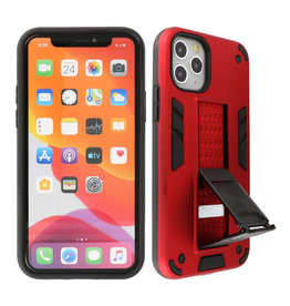 Stand Hardcase Backcover iPhone 11 Pro Max Rood