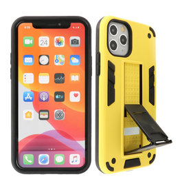 BAOHU Stand Hardcase Backcover iPhone 11 Pro Max Geel
