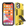 Stand Hardcase Backcover iPhone 11 Pro Max Geel